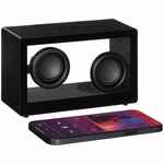 BLUETOOTH-колонка со светомузыкой SENSOFONIC, черная