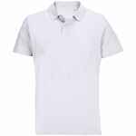 Рубашка поло унисекс PULSE, белая, размер M