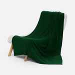 Плед TRESSA, темно-зеленый