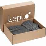 Набор NORDKYN FULL SET с шарфом, серый, размер M