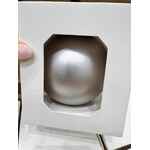 Оформительский шар FINERY, 10 см, матовый серебристый