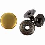Кнопка CLAVIS, M, золотистая