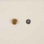 Кнопка CLAVIS, M, золотистая