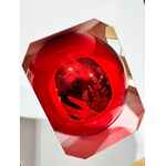 Оформительский шар FINERY, 10 см, глянцевый красный