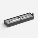 Ручка шариковая BOLT SOFT TOUCH в футляре, белая