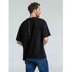 Футболка оверсайз «Внутренний Рим», черная, размер M/L