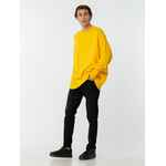 Джемпер оверсайз унисекс STATED в сумке, желтый, размер L/XL