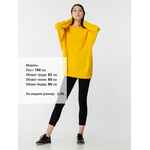 Джемпер оверсайз унисекс STATED в сумке, желтый, размер L/XL