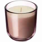 Ароматическая свеча VITRAL, красный апельсин и базилик, фиолетовая