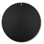 Часы настенные MELANCHOLIA CLOCK, черные