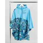 Дождевик-пончо AQUASTOP взрослый на заказ, разноцветный, единый размер