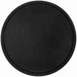Лейбл из ПВХ DZETA ROUND, L, черный