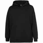 Худи оверсайз унисекс OUTSHINE, черное, размер XL/2XL