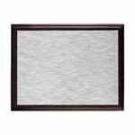 Плакетка PLAQUE, малая, венге с серебристой пластиной