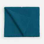 Шарф YONG, темно-синий (морская волна)