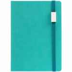Ежедневник NEW FACTOR METAL, бирюзовый