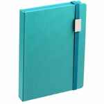 Ежедневник NEW FACTOR METAL, бирюзовый