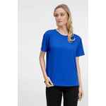 Футболка унисекс SENTI, ярко-синяя, размер S