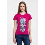 Футболка женская BEAUTY SLEEP, ярко-розовая (фуксия), размер L