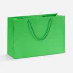 Пакет бумажный AMPLE THIN M, светло-зеленый