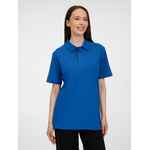 Рубашка поло унисекс TERVISE, ярко-синяя, размер S