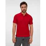 Рубашка поло унисекс TERVISE, красная, размер S