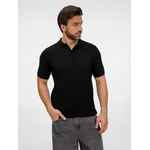 Рубашка поло унисекс UPSWING, черная, размер S