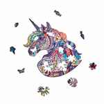 Пазлы деревянные PREZENT PREMIUM на заказ, S