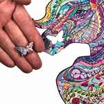 Пазлы деревянные PREZENT PREMIUM на заказ, S