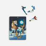 Деревянный пазл с крышкой PUZZLEBOX на заказ