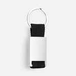 Брелок INLET с тканевой вставкой, черный