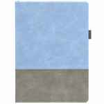 Ежедневник HORIZON, недатированный, серый с голубым