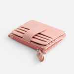 Картхолдер на молнии UNISON, розовый