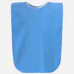 Манишка MEMBER, голубая с белым