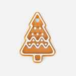 Мини-подвеска «Пряник», 3D-печать на заказ, елочка