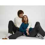 Джемпер оверсайз унисекс STATED в сумке, белый (молочный), размер L/XL