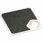 Костер с открывашкой для бутылок BARTENDER, белый