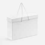 Коробка HANDGRIP, горизонтальная, белая