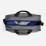 Спортивная сумка ATLANTES, светло-серая с черным