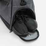 Спортивная сумка ATLANTES, светло-серая с черным