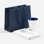 Набор WHITE SHALL SIMPLE, синий