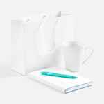 Набор WHITE SHALL SIMPLE, бирюзовый