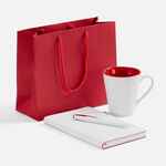 Набор WHITE SHALL SIMPLE, красный