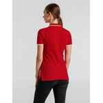 Рубашка поло женская PRACTICE WOMEN 270 белая с темно-синим, размер S