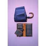 Складной зонт PALERMO, темно-синий