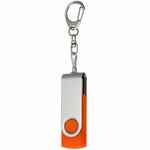 Флешка TWIST, оранжевая, 16 Гб