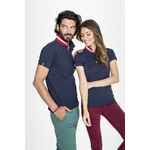 Рубашка поло PATRIOT WOMEN белая с черным, размер M