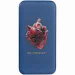 Аккумулятор с подсветкой MARKBRIGHT CITY, 10000 мАч, синий