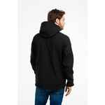 Куртка софтшелл мужская PATROL черная с синим, размер S