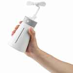 Увлажнитель воздуха с вентилятором и лампой AIRCAN, белый